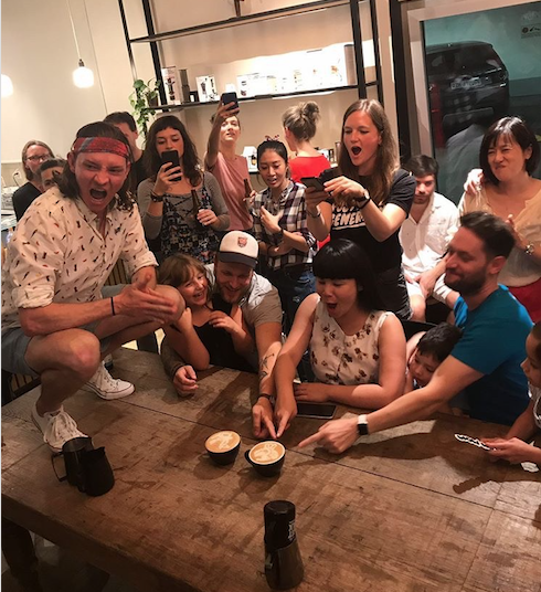 Oatly Zero Waste Latte Art Throwdown
