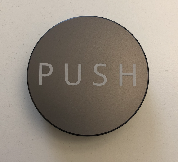 PUSH Tamper - Light Grey - 58.50mm