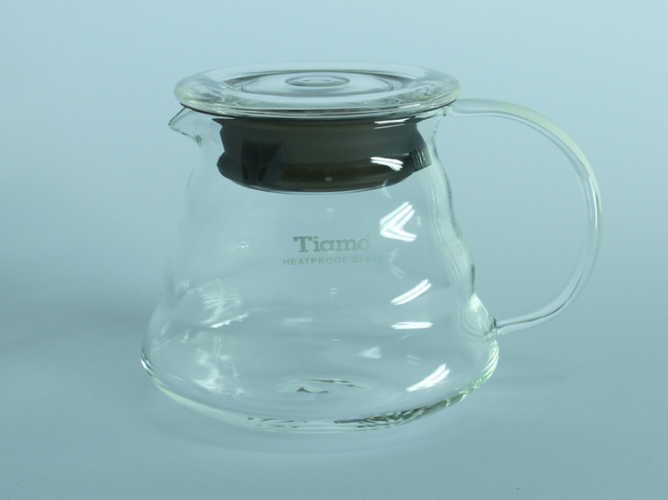 Tiamo - V60 02 Carafe en verre 360ml