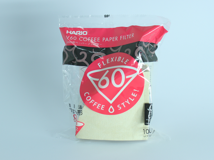 Hario - V60 02 Filtre en papier non blanchi