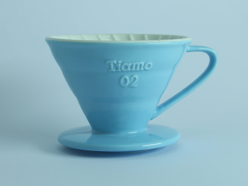 Hario - Cafetière en porcelaine V60 02 Bleu
